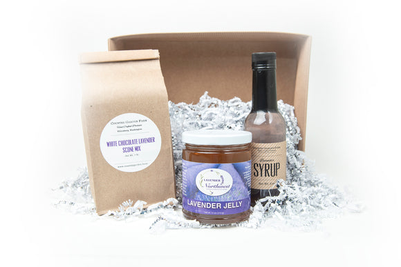 Lavender White Chocolate Scone Box