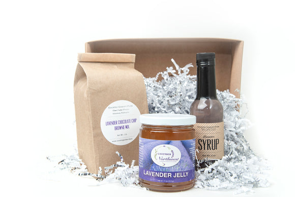 Lavender Brownie Gift Box